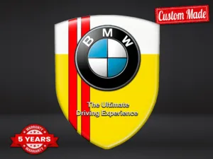 BMW Stoßsticker Druck Sportlich Luxus Professionell